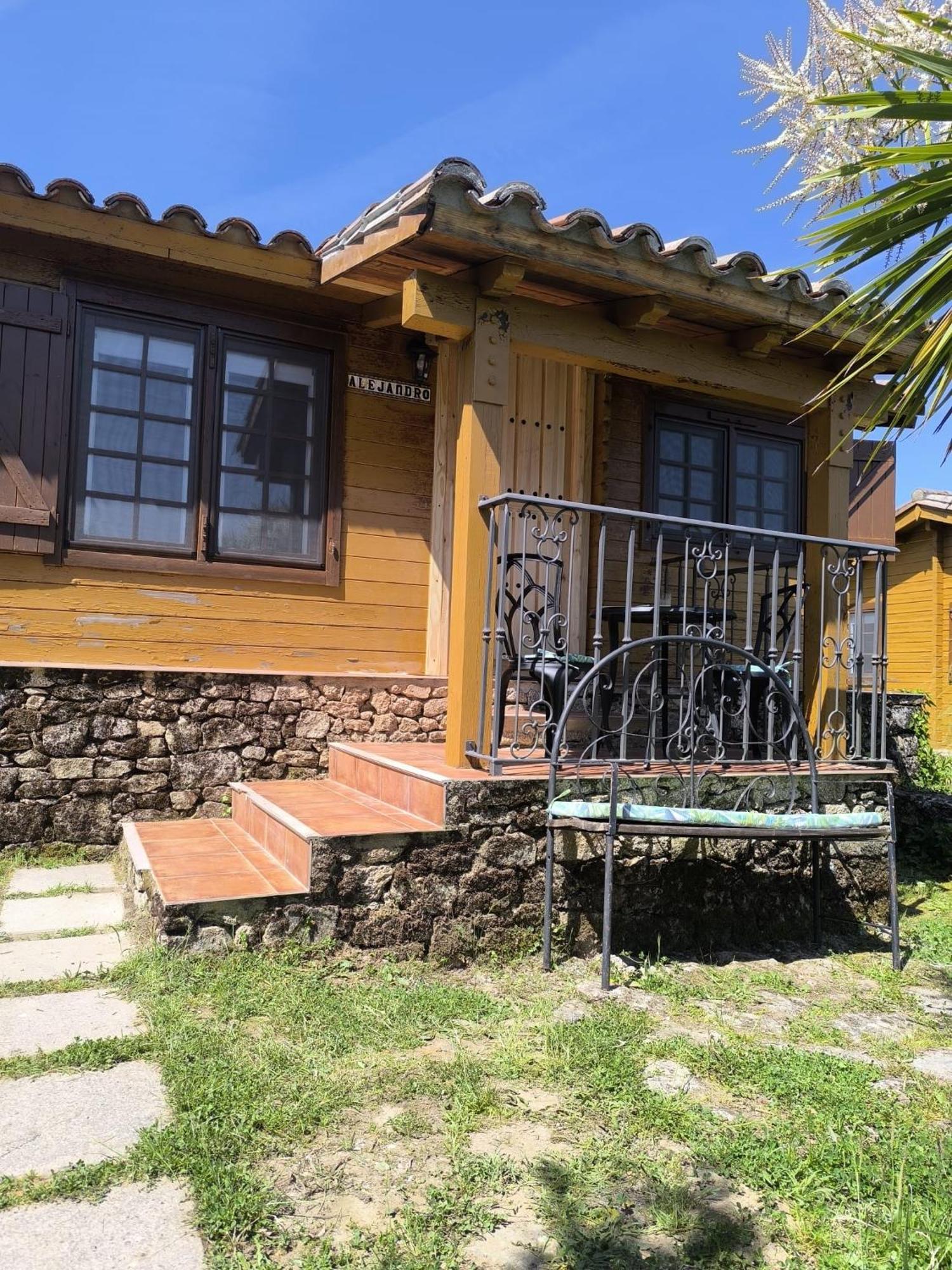 Cabanas Miraduero Aldeadávila de la Ribera Eksteriør billede